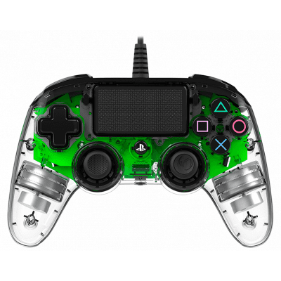 Nacon Wired Illuminated Compact Controller Green