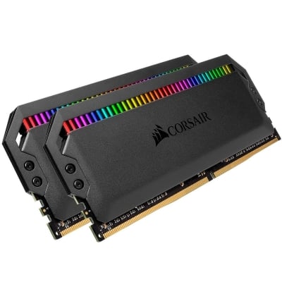 Памет Corsair Dominator Platinum RGB Black 16GB (2x8GB) DDR4 PC4-25600 3200MHz CL16