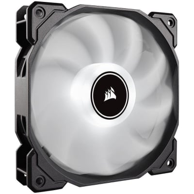 Corsair AF140 LED Low Noise Cooling Fan, Single Pack - White