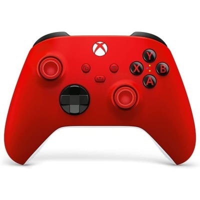 Microsoft Xbox Controller, Wireless, Red