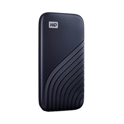 WD My Passport 2TB, USB 3.2 Gen 2 Type-C SSD, Dark blue