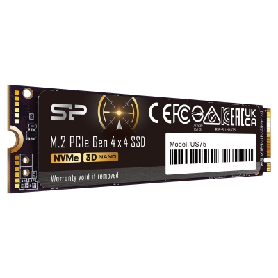 SSD диск Silicon Power US75 4TB M.2-2280, PCIe, Gen4x4 NVMe SSD