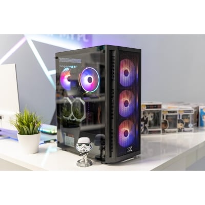Реновирано Gaming PC Ryzen 2600 / GTX 1660Ti / 16GB / NVMe 128GB + SSD 512GB