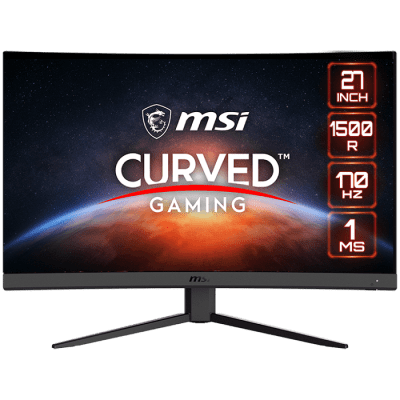 MSI G27CQ4 E2 - 27 inch 2560x1440 170Hz, 16:9, VA Anti-glare, 1ms