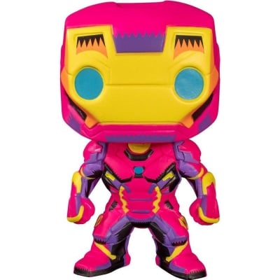 Funko POP! Marvel: Black Light- Iron Man #649