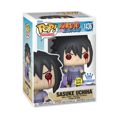 Funko POP! Animation: Naruto Shippuden - Sasuke Uchiha (Glow) #1436