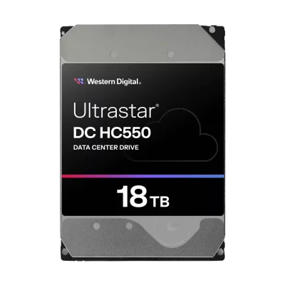 Хард диск WD Ultrastar DC HC550 18TB, 7200rpm, 512MB, SATA 3 HDD