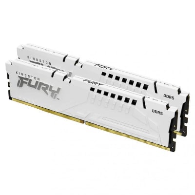 Памет Kingston FURY Beast White 32GB (2x16GB) DDR5 6000MHz CL36 AMD EXPO