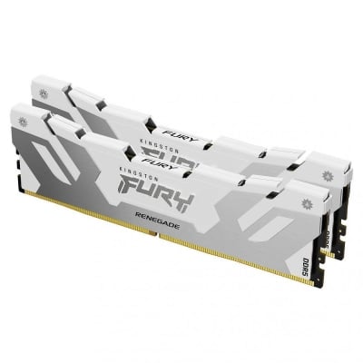Памет Kingston Fury Renegade White 32GB (2x16GB) DDR5 8000MHz CL38 XMP