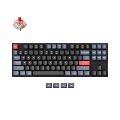 Keychron K8 Pro TKL Gateron G Pro(Hot Swappable) Red Switch RGB Backlight Plastic Frame