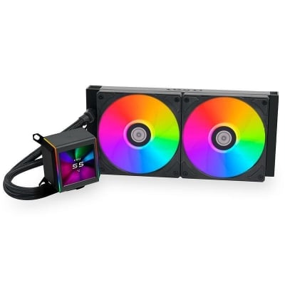 Охлаждане Lian Li GALAHAD II LCD 280 ARGB - Black