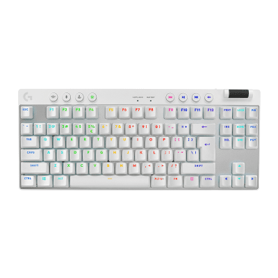 Logitech G Pro X TKL White Lightspeed Tactile Switch
