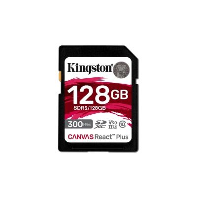 Kingston Canvas React SDXC 128GB, UHS-II