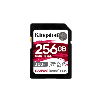 Kingston Canvas React SDXC 256GB, UHS-II