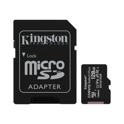 Kingston Canvas Select Plus  microSDXC 128GB, Class 10 UHS-I