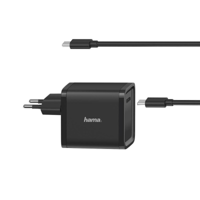 HAMA Universal charger, 220V, 5-20V/45W, USB-C, Power Delivery
