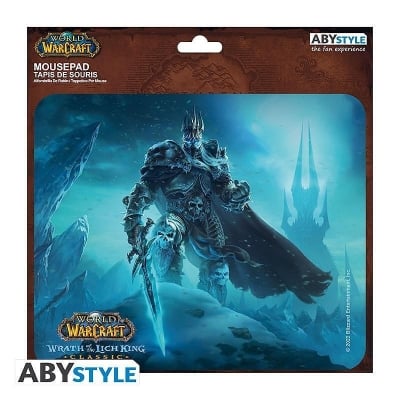 ABYSTYLE WORLD OF WARCRAFT - Lich King, Flexible, Multicolored gaming mousepad