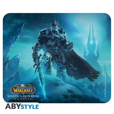 ABYSTYLE WORLD OF WARCRAFT - Lich King, Flexible, Multicolored gaming mousepad