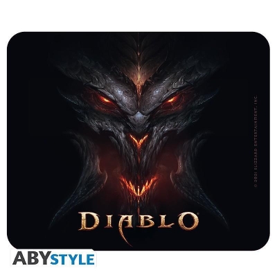 ABYSTYLE DIABLO - Diablo's Head, Flexible, Multicolored gaming mousepad
