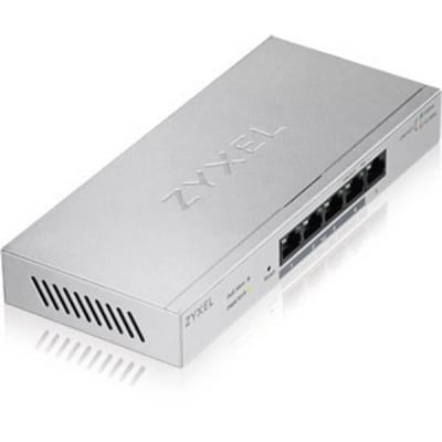 ZyXEL GS-1200-5HPV2, 5 ports switch, Web Managed, Gigabit, PoE