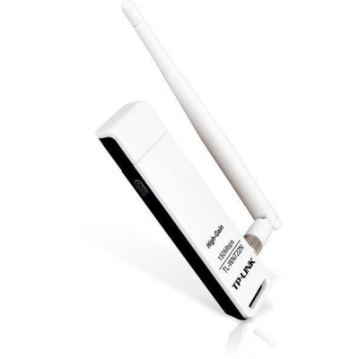 TP LINK TL-WN722N, USB, 2T2R, 2.4Ghz, 802.11n/g/b wireless adapter