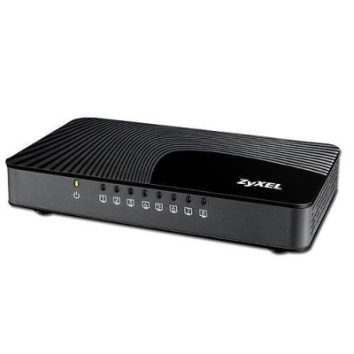 ZYXEL GS-108S, 8 ports switch, Gigabit