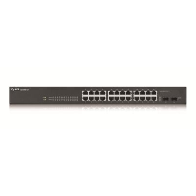 ZYXEL GS1900-24, 24 ports switch, managed, Gigabit, rack mount