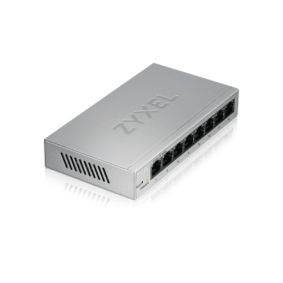 ZyXEL GS-1200-8, 8 ports switch, Gigabit, webmanaged