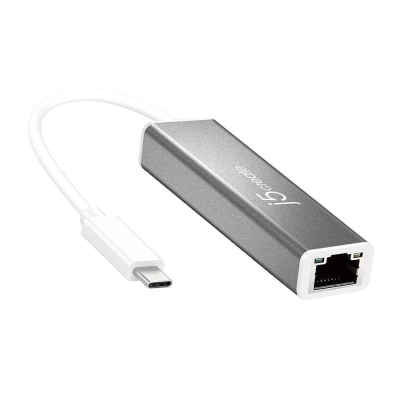 j5Create JCE133G, USB-C 3.1 Gen1, Gigabit Ethernet, network card