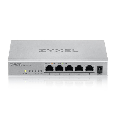 ZyXEL MG-105 5 ports switch 2,5Gb, not managed