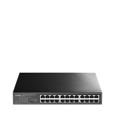 Cudy GS1024, 24 ports switch, 10/100/100, Auto-MDI/MDIX, 19" rack mount