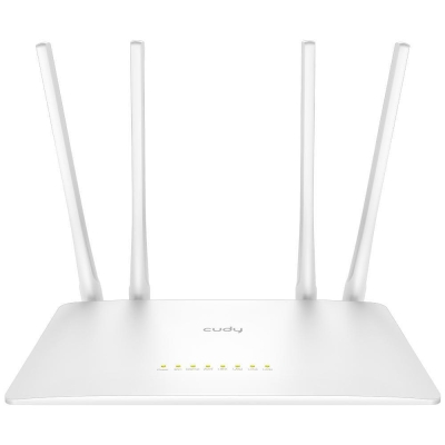 Cudy WR1200, 2.4/5 GHz, 300 - 867 Mbps, 10/100, wireless router