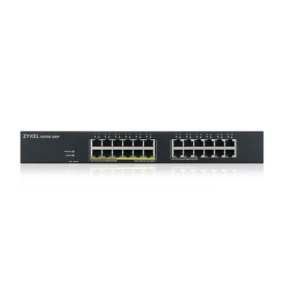 ZyXEL GS1915-24EP, 24-ports switch, Gigabit, managed, rack mount, PoE