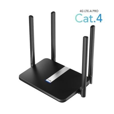 Cudy LT500, 4G LTE AC1200, 2.4/5 GHz, 300 - 867 Mbps, 10/100 wireless router