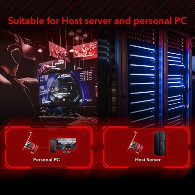 Cudy PE25, PCIe, 10 Mbps/100 Mbps/1 Gbps/2.5 Gbps, network card