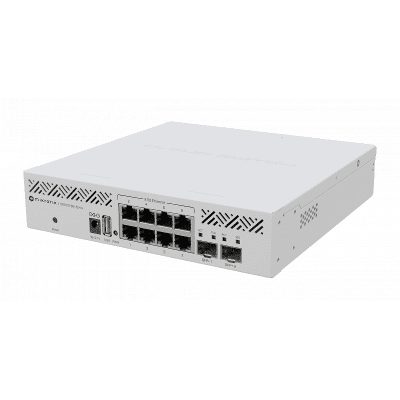 MikroTik CRS310-8G-2S-IN, 8 x Gigabit Ethernet ports, 2 x SFP, switch
