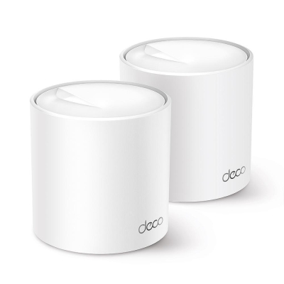 TP-Link Deco X60 V3 2-Pack, AX3000, 2.4/5 GHz, 574 -  2402 Mbps, Gigabit, wireless router