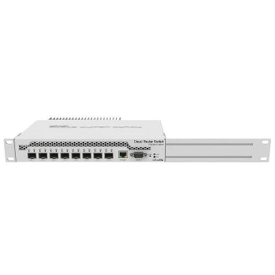 MikroTik CRS309-1G-8S+IN, LAN 1 x Gigabit Ethernet ports, 8 x SFP+ 10Gbps, PoE, switch