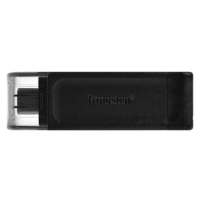 USB drive KINGSTON DataTraveler 70, 64GB, USB-C 3.2 Gen 1, Black