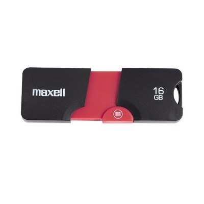 USB drive MAXELL FLIX, USB 2.0, 16GB, Black