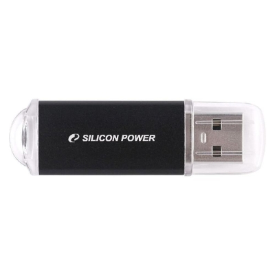 USB drive SILICON POWER Ultima II, 16GB, USB 2.0 Black