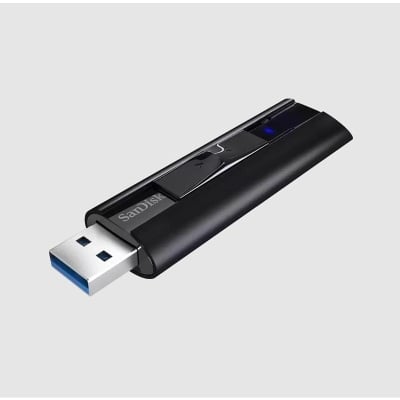 USB drive SanDisk Extreme PRO USB 3.2 Solid State Flash Drive, 512GB, Black