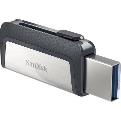 USB drive SanDisk Ultra Dual Drive, 256GB, USB 3.0, Type-C