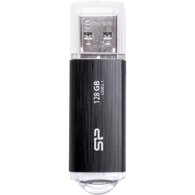 USB drive SILICON POWER Blaze B02, 128GB, USB 3.2 Gen 1, Black