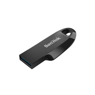 USB drive SanDisk Ultra Curve 3.2, 128GB, USB 3.1 Gen 1, Black