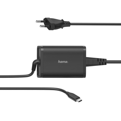 HAMA universal charger 220V, 5-20V/65W, USB-C, Power Delivery