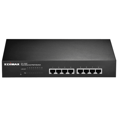 EDIMAX ES-1008P, 8 PoE ports switch, 10/100Mbps