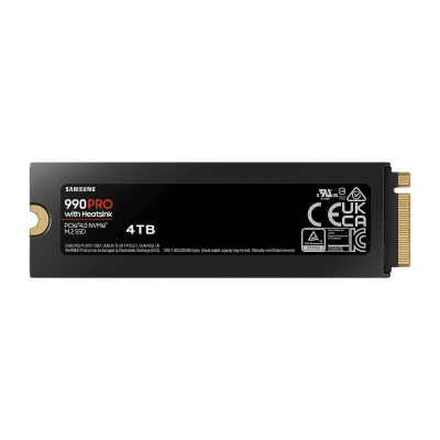 SSD диск SAMSUNG 990 PRO 4TB SSD Gen4, Heatsink