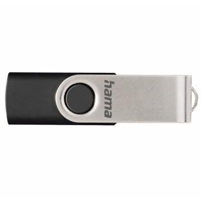 USB drive HAMA Rotate, 32GB, USB 2.0, 10Mb/s, Black