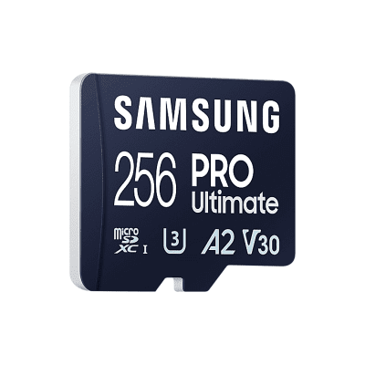 Samsung PRO Ultimate, microSDXC, UHS-I, 256GB, Adapter